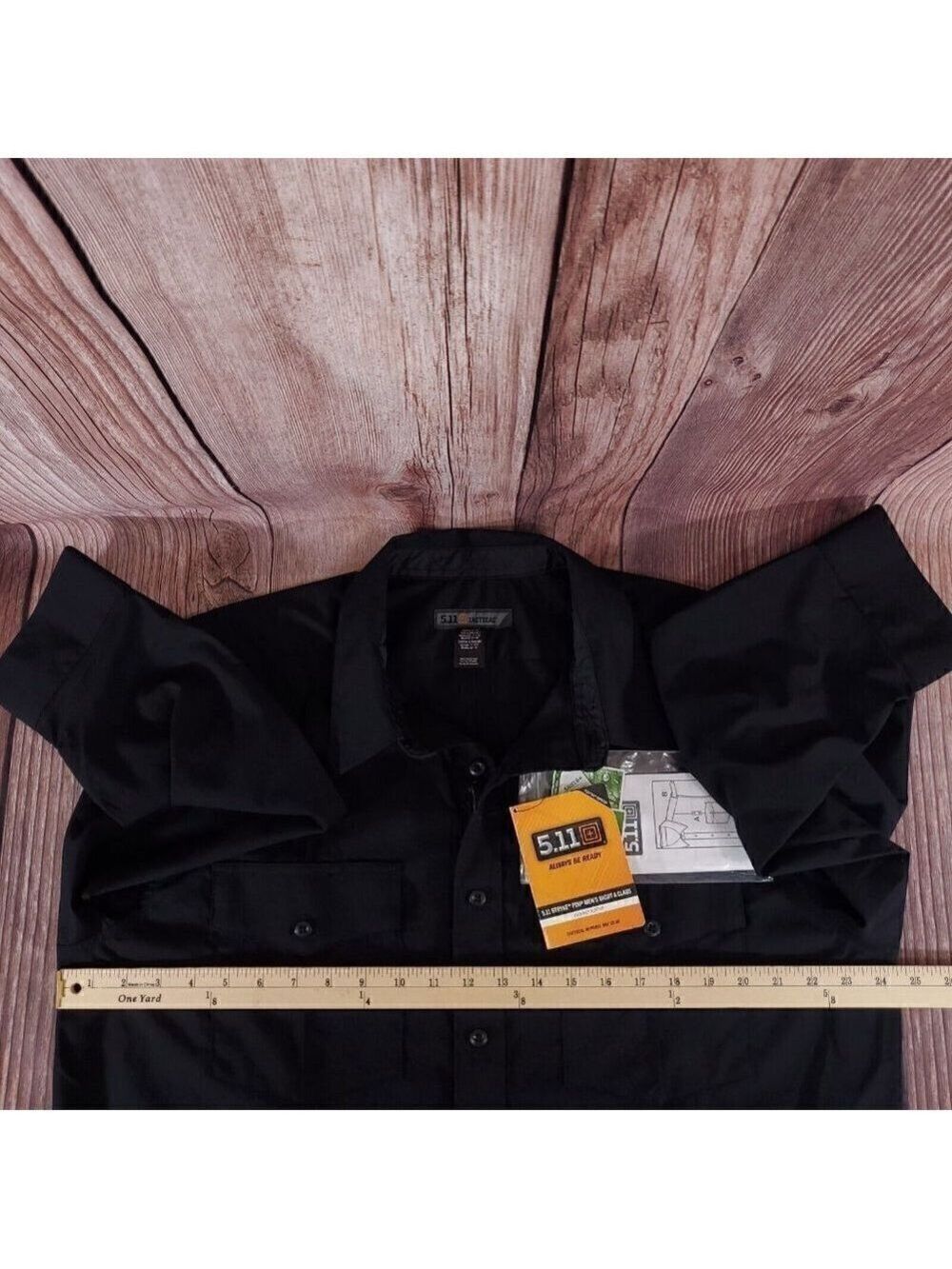 NWT 5.11 Tactical Stryke PDU Mens Shirt A Class Sz XL Short Midnight Navy 72073 - Picture 13 of 15